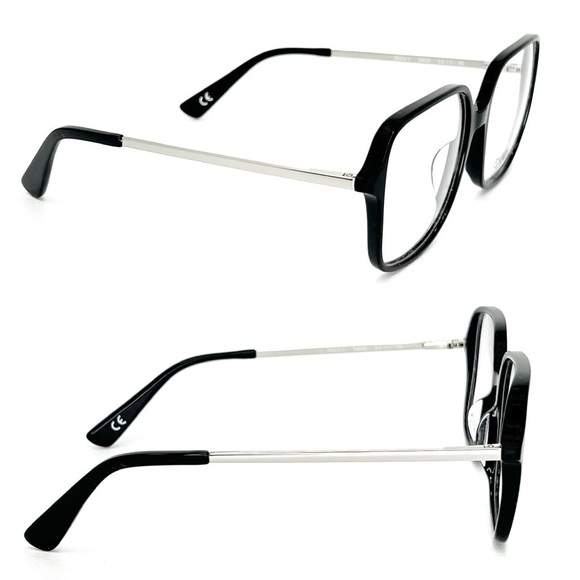 NEW Derek Lam 10 Crosby Noah Frames Black & Silver Glasses Full Rim Eyewear main image 6